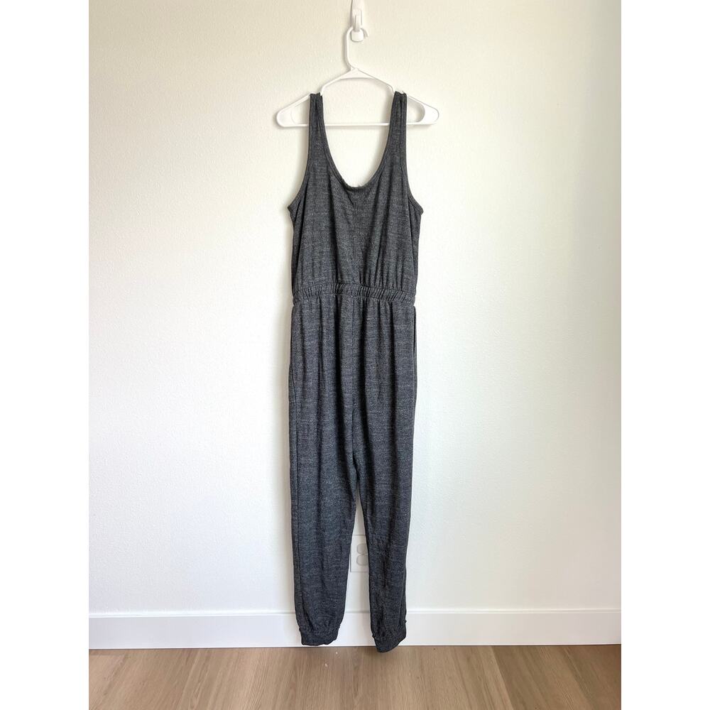 Free People Beach Bicoastal Gray Jumpsuit Women's Medium - Picture 4 of 10
